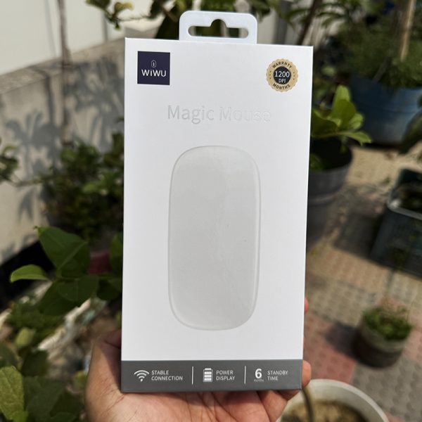 ماوس WiWU WM103 Magic Mouse - بلوتوث وUSB-C قابل لإعادة الشحن