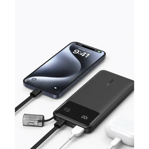 Anker Powercore 10000mAh Fast Portable Charger 22.5W - Black