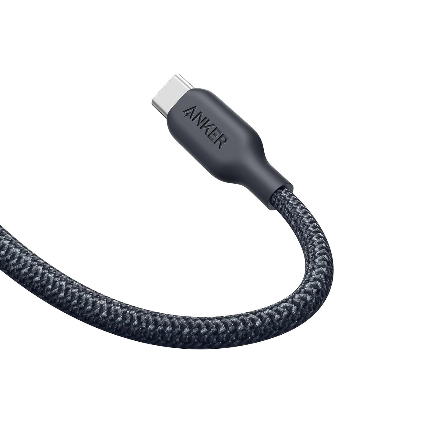 كابل Anker 544 USB-C إلى USB-C بطول 3 أقدام - سلك شحن سريع قائم على المواد الحيوية بقوة 240 واط لأجهزة الكمبيوتر المحمولة والأجهزة اللوحية والهواتف