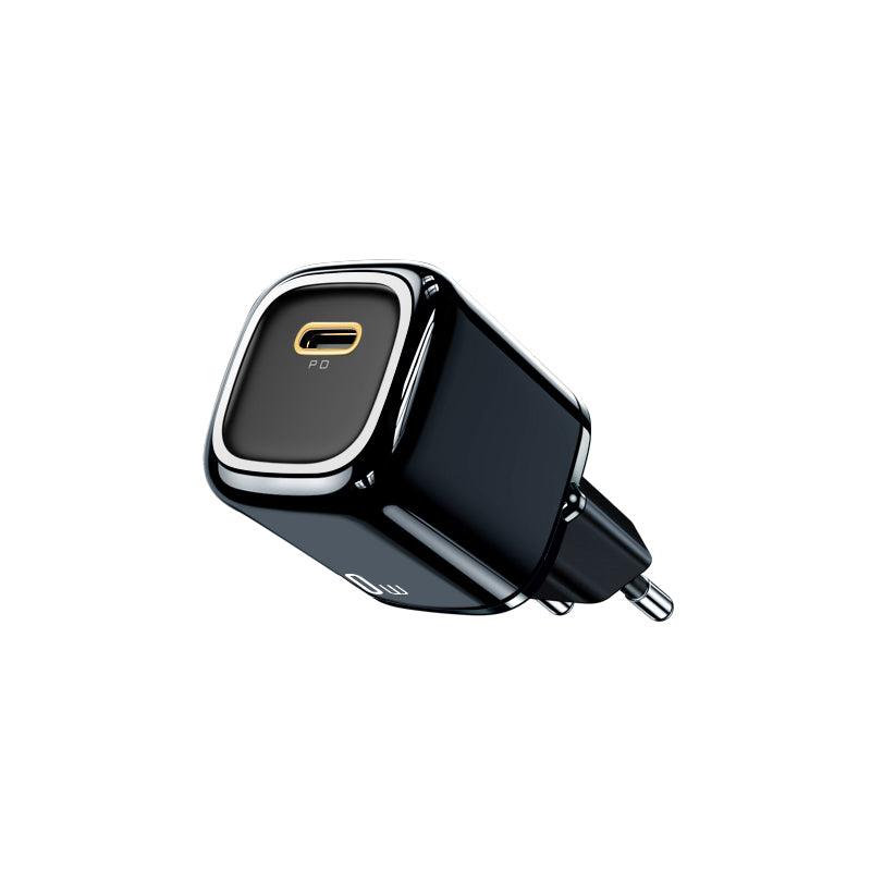 MCDODO 20W PD Fast Charger Black EU Lightweight Mini Charger - Black