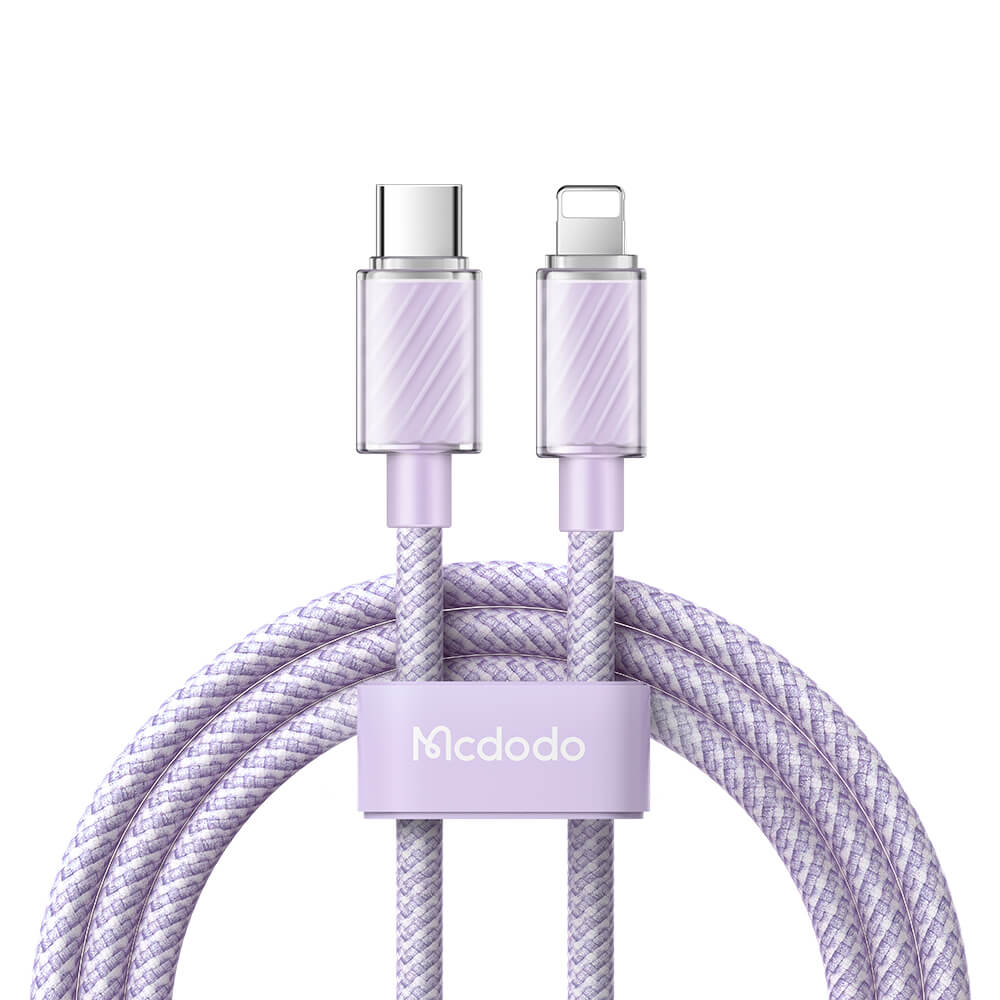 Mcdodo 36W Type C to Lightning Cable 1.2m Fast Charging - Purple