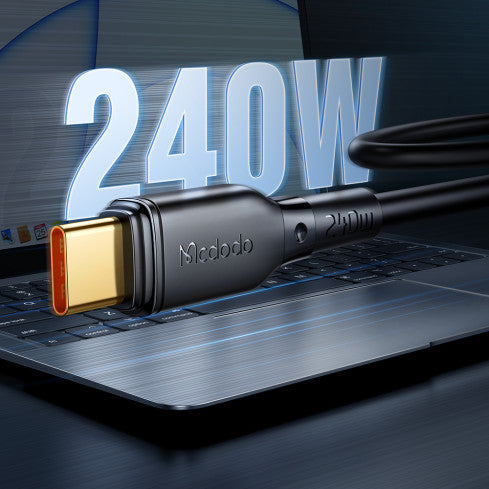 Mcdodo USB-C Cable 240W - Fast Charging 1.2m (Black)