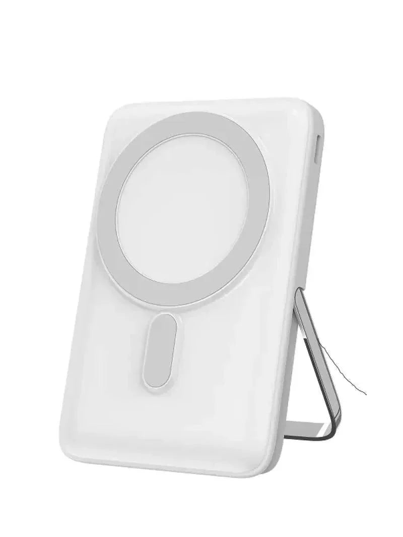 WiWU 30W PD شحن سريع 10000mAh 15W المغناطيسي اللاسلكي 2 في 1 باور بانك Wi-P011