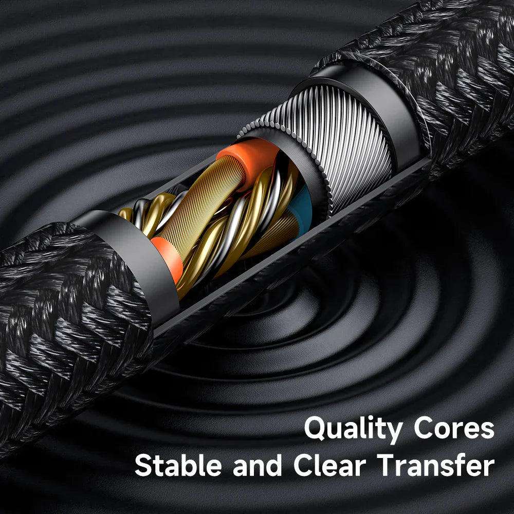 Mcdodo Lightning to DC3.5 Cable 11 cm for Audio Devices - Black