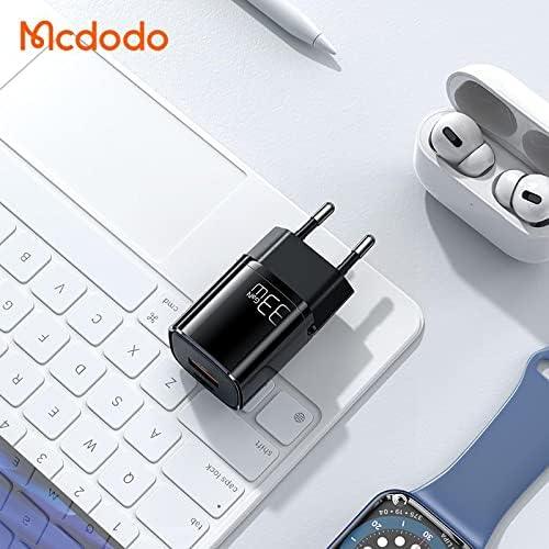 Mcdodo 33W GaN Fast Charger EU Plug USB C USB A