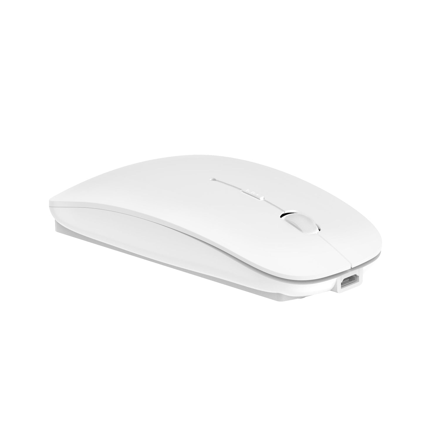 ماوس WIWU Wimice WM101 Pro هادئ ومزدوج الوضع - أبيض