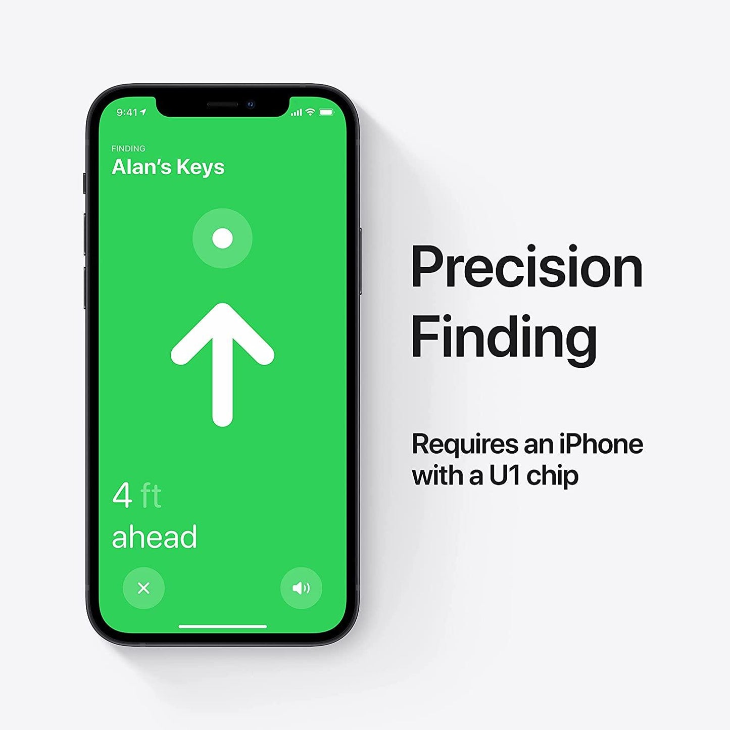 جهاز تتبع Apple AirTag مع خاصية Find My - عبوة واحدة