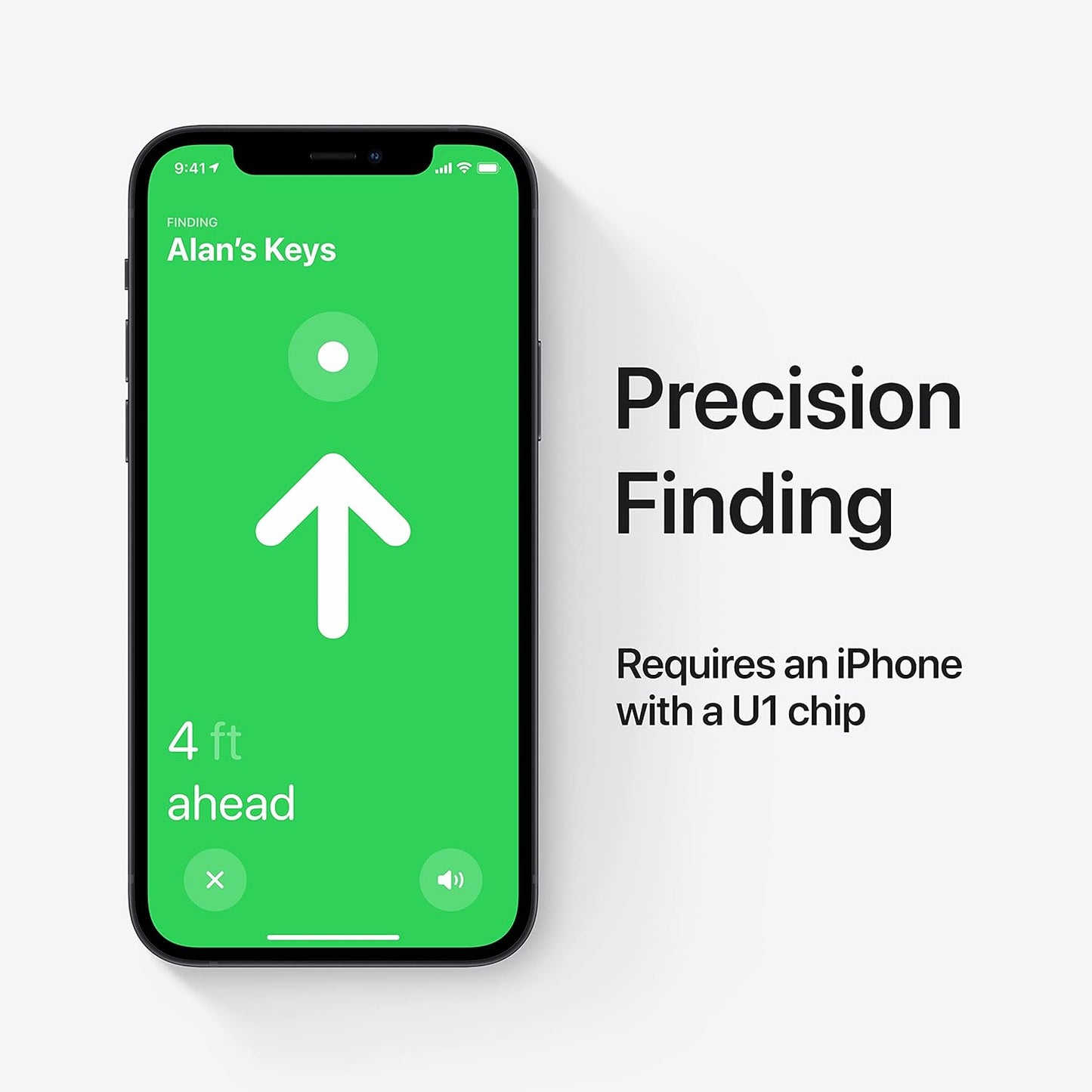 جهاز تتبع Apple AirTag مع خاصية Find My - عبوة من 4 قطع