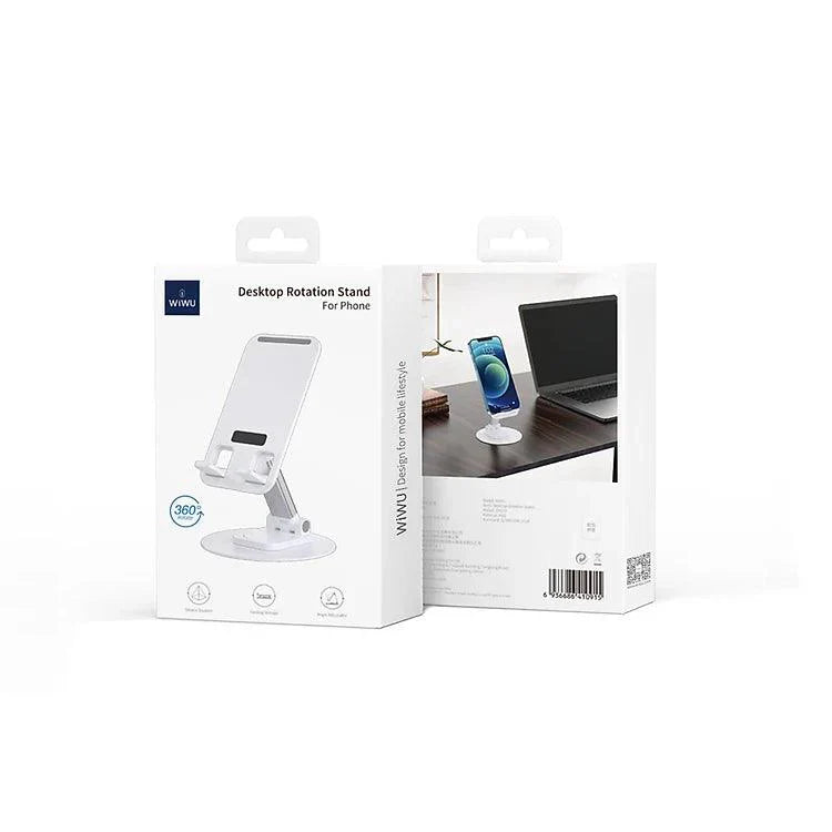 Wiwu Desktop Rotation Stand ZM109 for phones that can be folded
