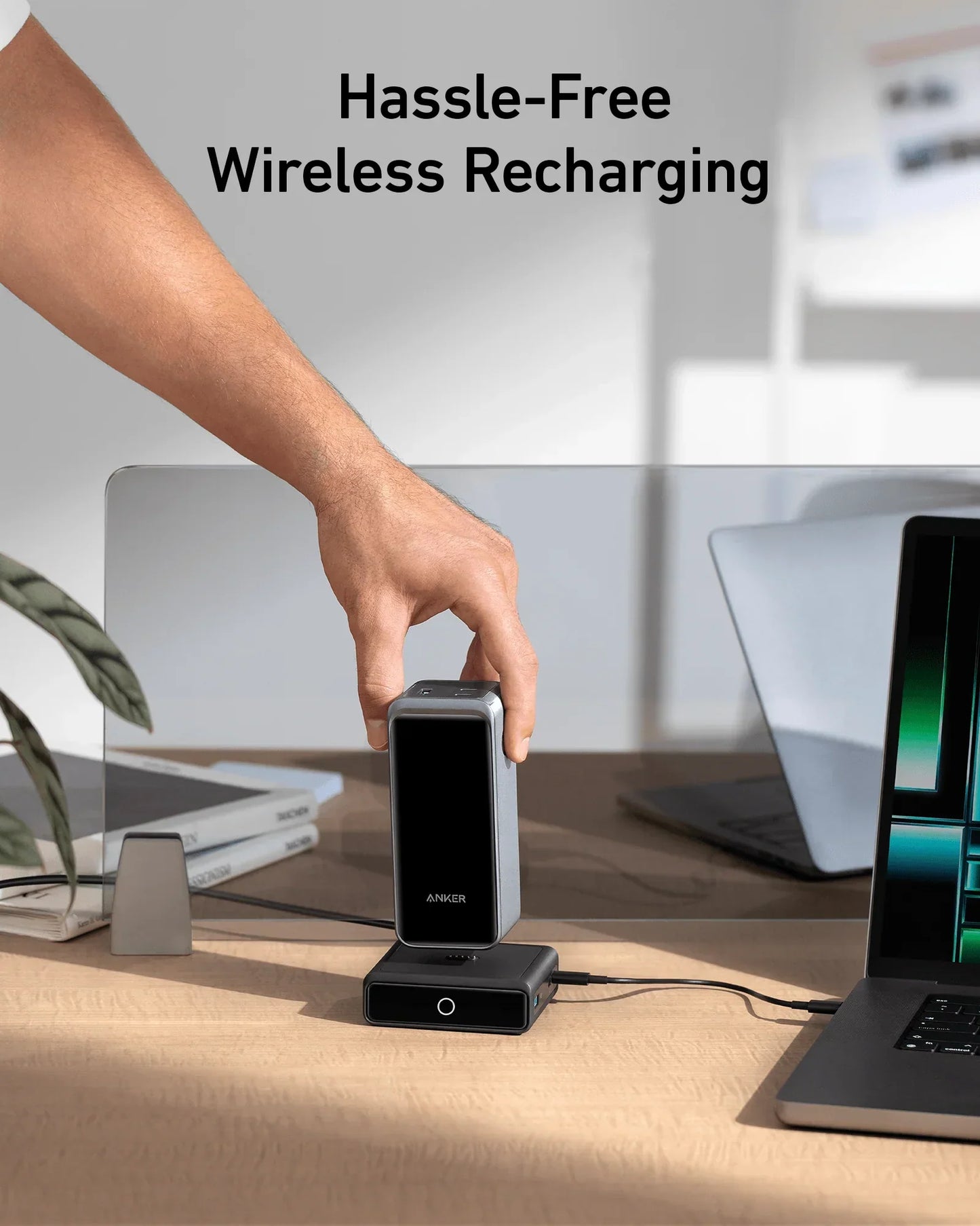 قاعدة شحن Anker 100 واط - قاعدة شحن لاسلكية سريعة