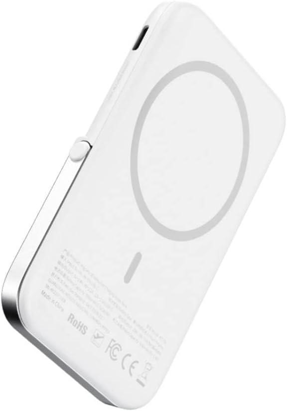 Mcdodo 5000mAh Magnetic Power Bank Wireless - White & Gray