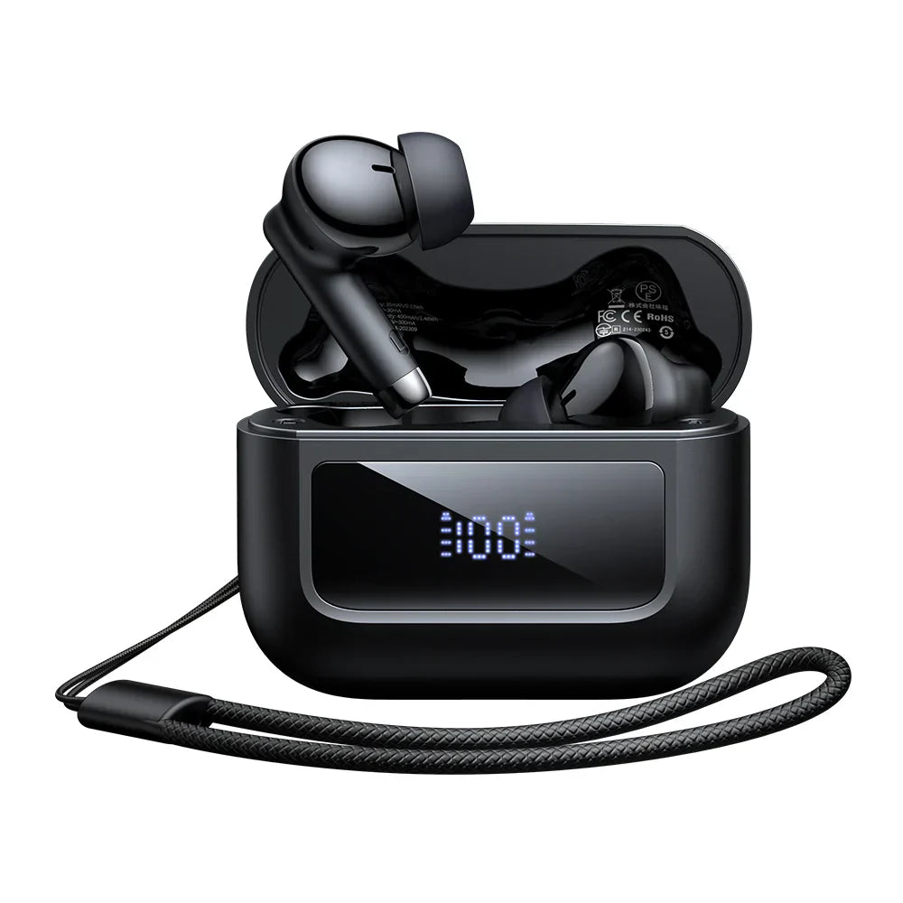 Mcdodo B04 TWS Earbuds with Digital Display & Lanyard