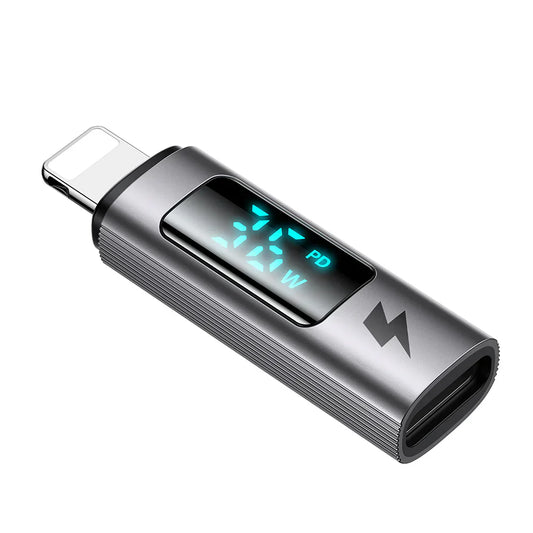 Mcdodo USB-C to Lightning PD 36W Cable with Power Display - Black
