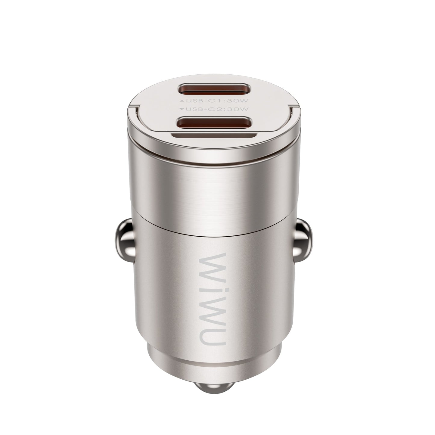 WIWU Nano Dual C 30W Fast Car Charger Compact & Powerful 