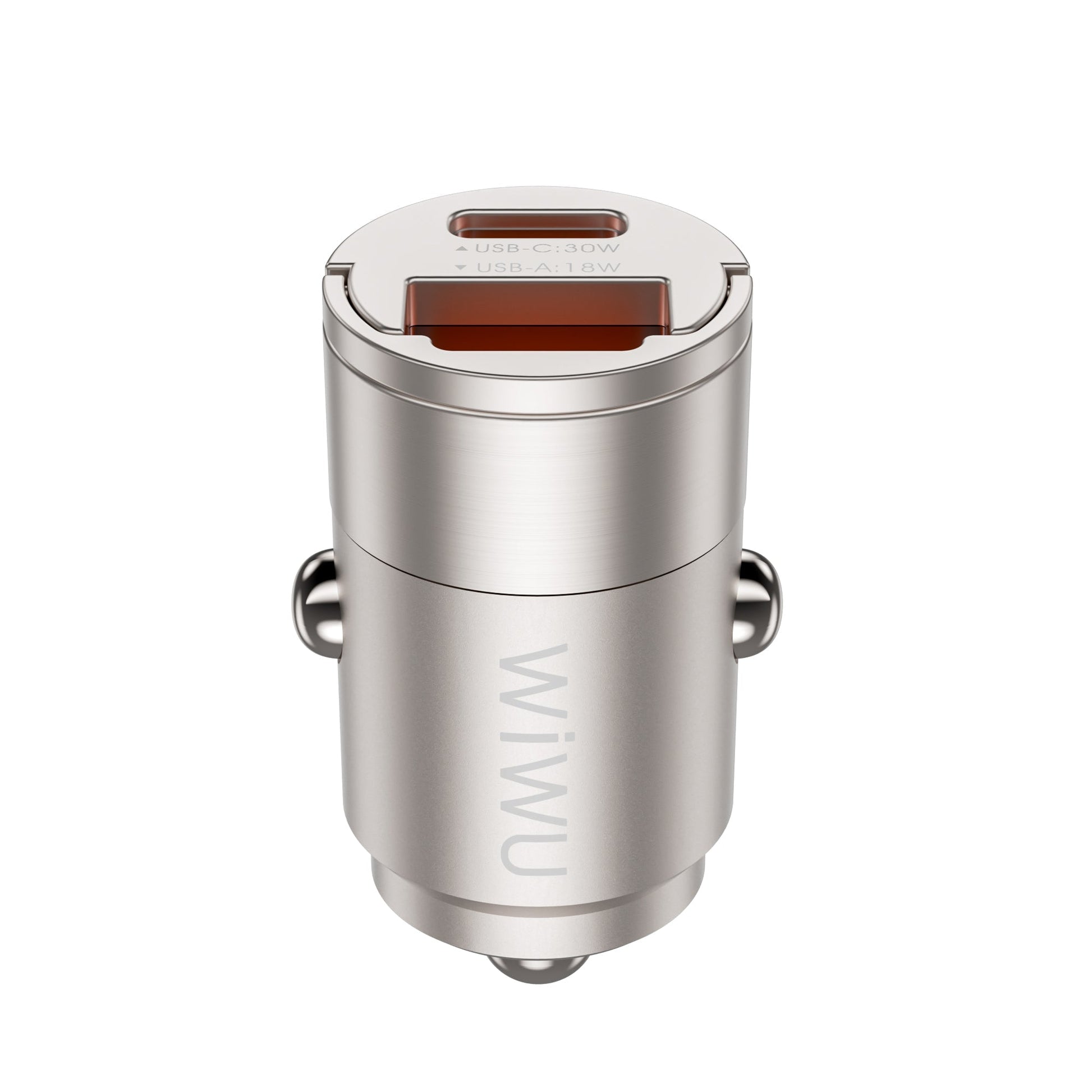 Wiwu Nano A & C 30W Fast Car Charger Wi QC028 