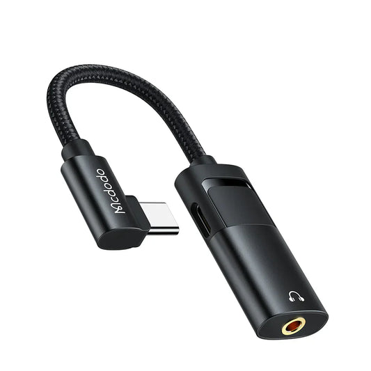 cdodo 27W PD Cable USB Type C to Type C & AUX - Black