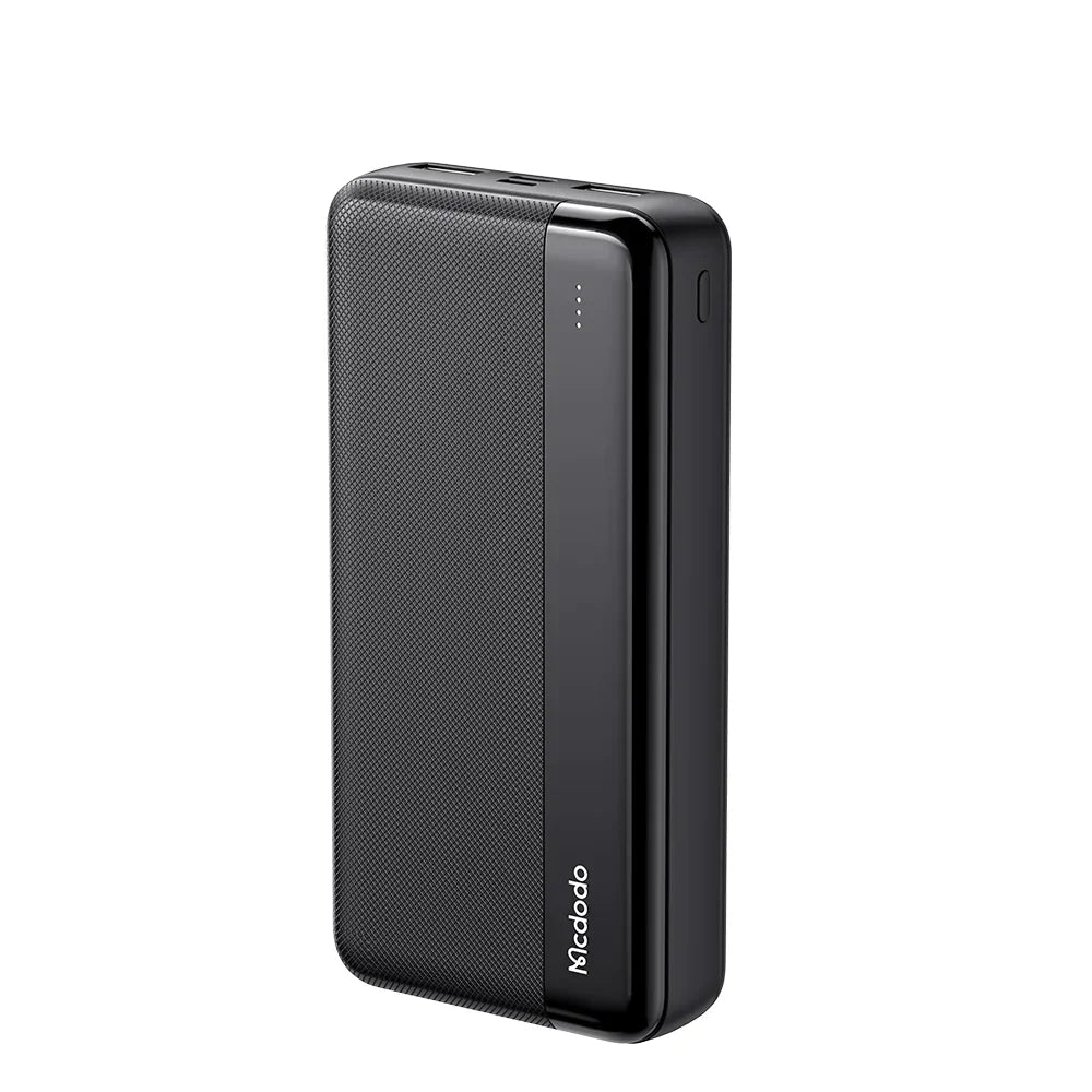 Mcdodo 20000mAh Dual USB Port Powerbank Mig Series - Black