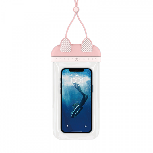 WiWU Kitty Waterproof Bag TPU Storage Bag for Swimming