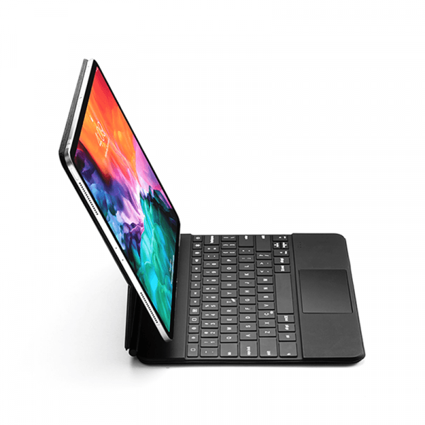 لوحة مفاتيح Wiwu Magic اللاسلكية لجهاز iPad مقاس 10.9 بوصة/11 بوصة - أسود