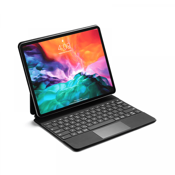 لوحة مفاتيح Wiwu Magic اللاسلكية لجهاز iPad مقاس 10.9 بوصة/11 بوصة - أسود
