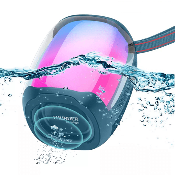 مكبر صوت Wiwu Mini Thunder اللاسلكي - أزرق داكن