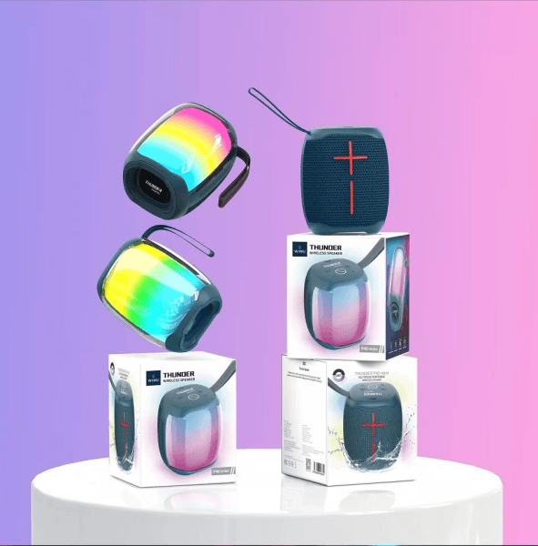 مكبر صوت Wiwu Mini Thunder اللاسلكي - أزرق داكن