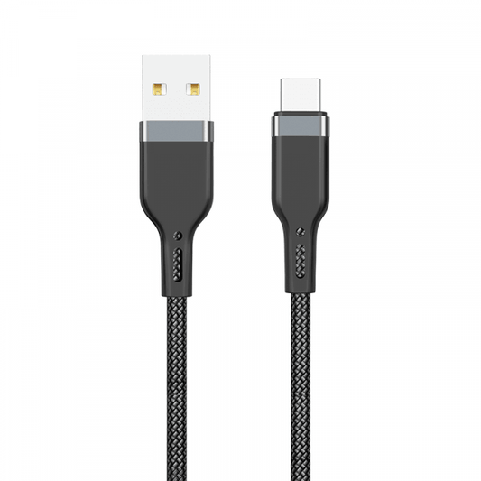 Wiwu pt02 platinum cable usb to type-c 1.2m - black